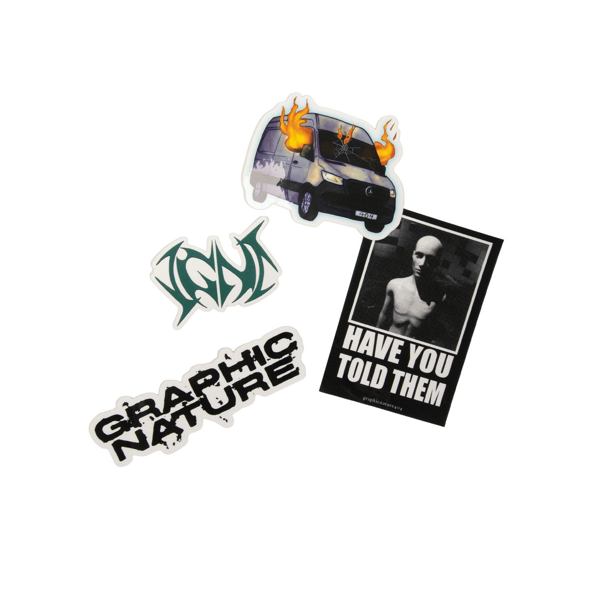 Graphic Nature Sticker Pack