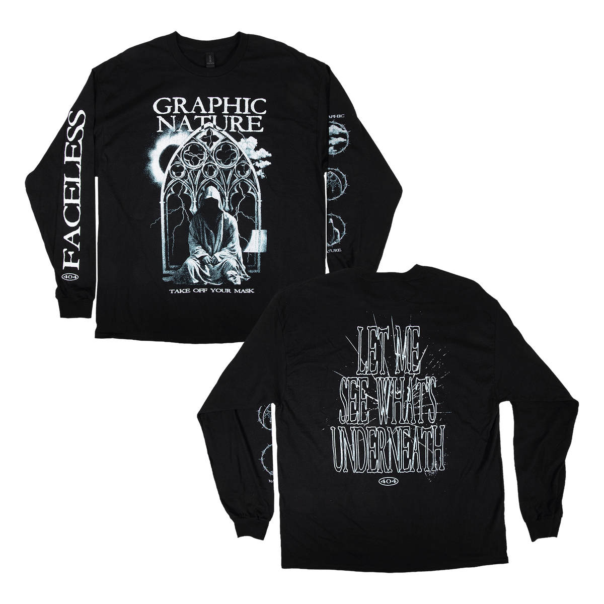 Take Off Your Mask Longsleeve - Black
