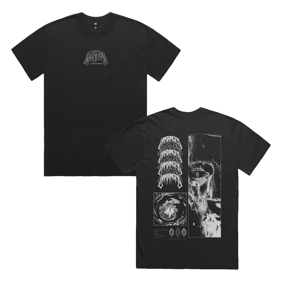 A Letter To Anguish Tee - Faded Black