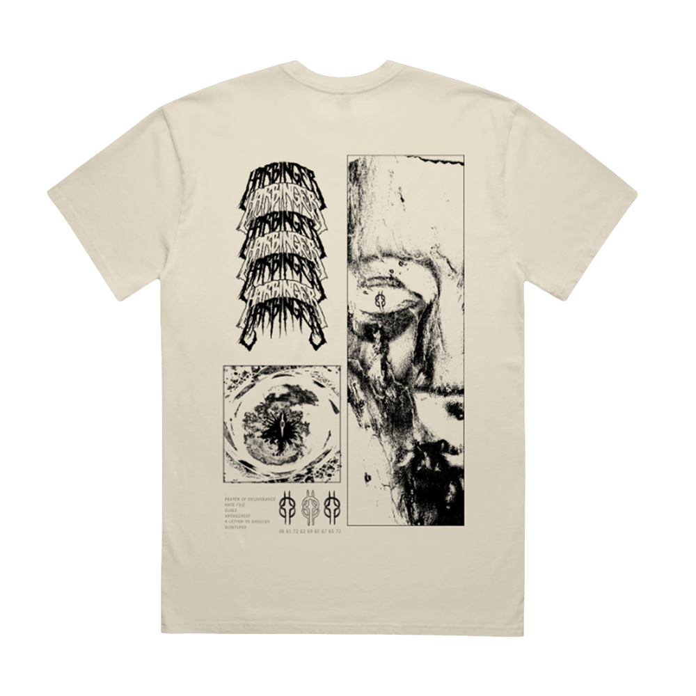 A Letter To Anguish Tee - Faded Ecru