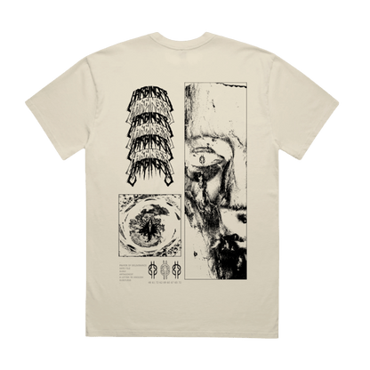 A Letter To Anguish Tee - Faded Ecru