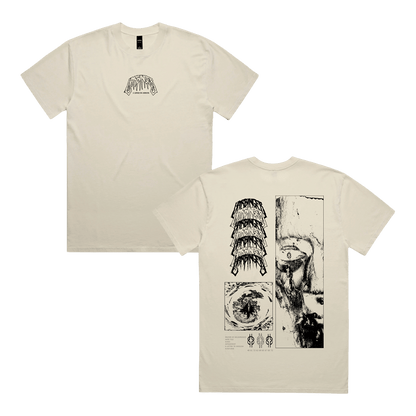 A Letter To Anguish Tee - Faded Ecru