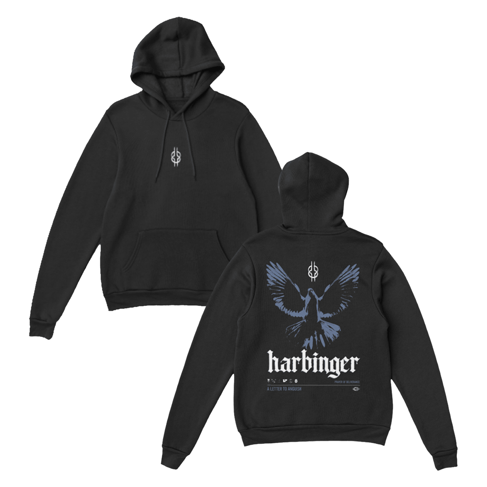 Wisdom Hoodie - Deep Black
