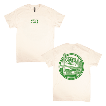 Car Tee - Natural