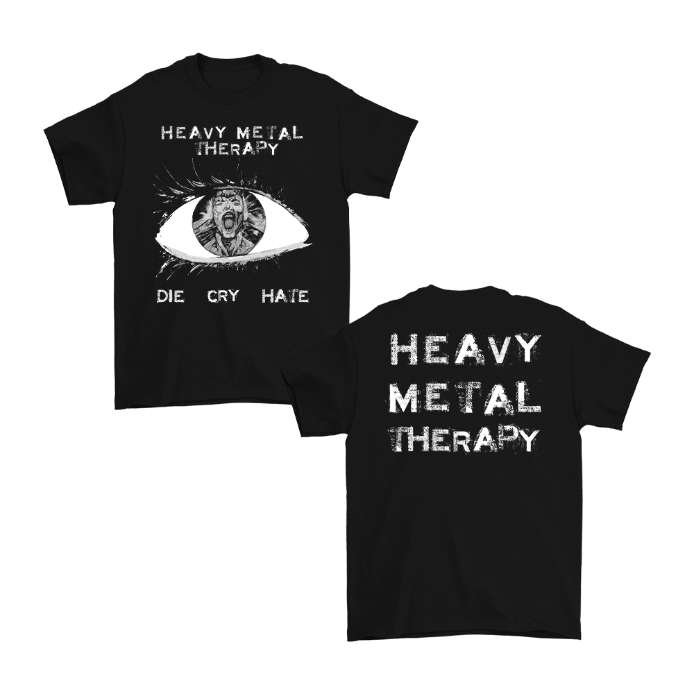 HMT Die Cry Hate Tee - Black