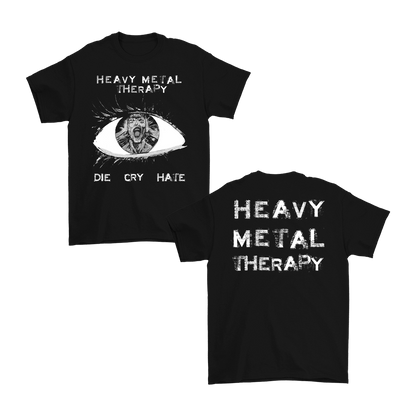 HMT Die Cry Hate Tee - Black