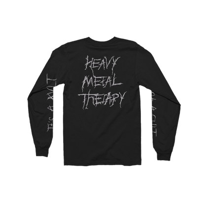HMT Face Longsleeve - Black