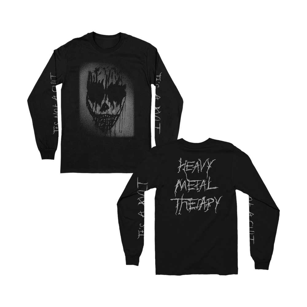 HMT Face Longsleeve - Black