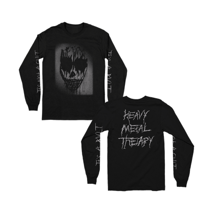 HMT Face Longsleeve - Black