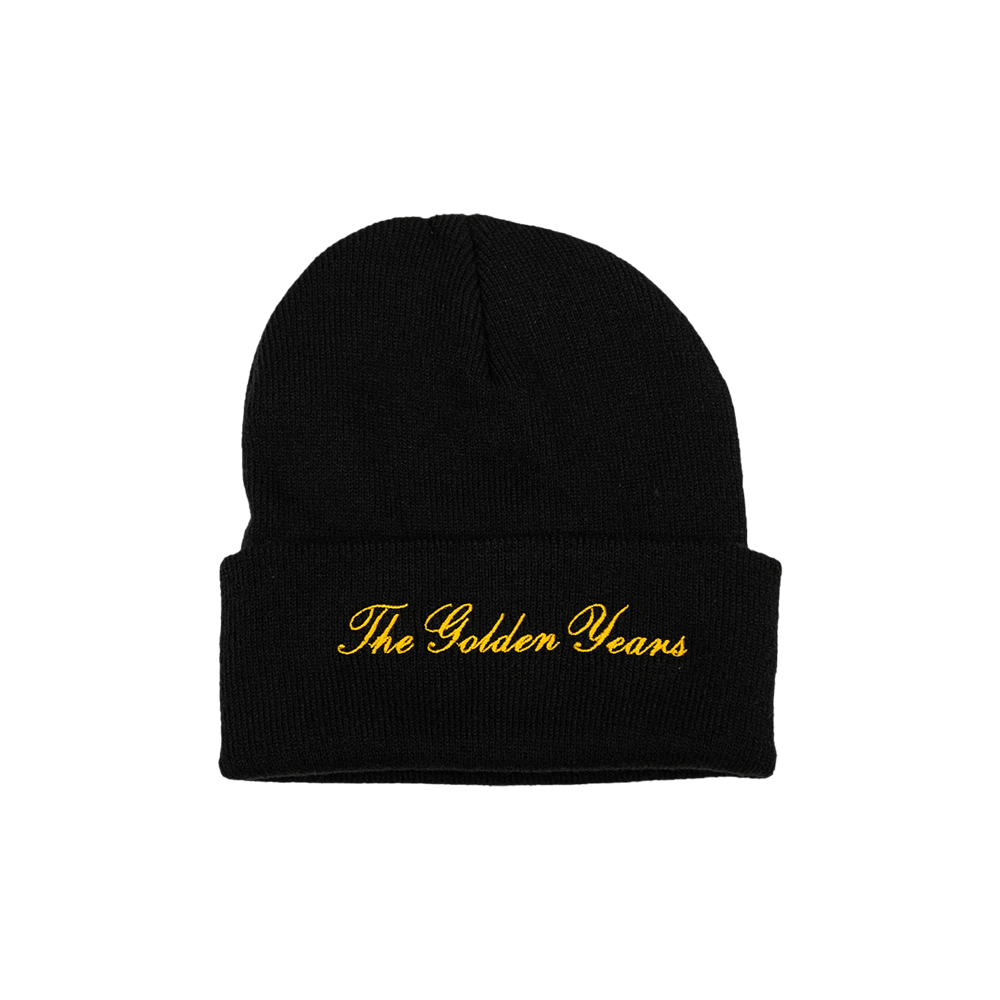 Golden Years Beanie - Black