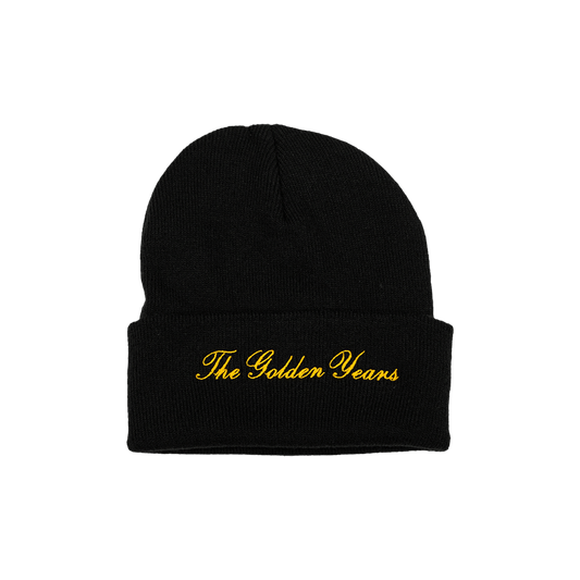 Golden Years Beanie - Black