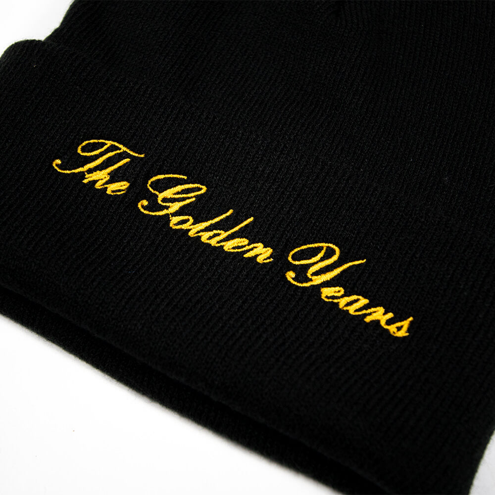 Golden Years Beanie - Black