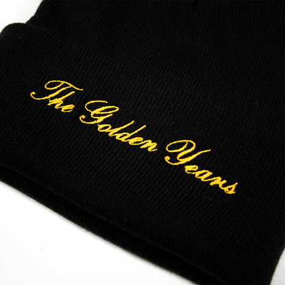 Golden Years Beanie - Black