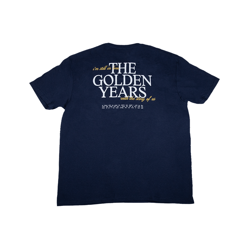 Lyric Tee - Navy