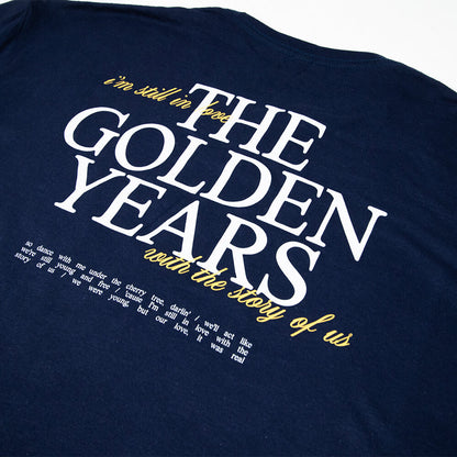 Lyric Tee - Navy