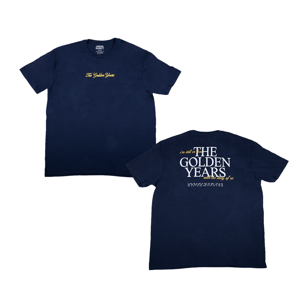 Lyric Tee - Navy