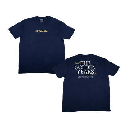 Lyric Tee - Navy