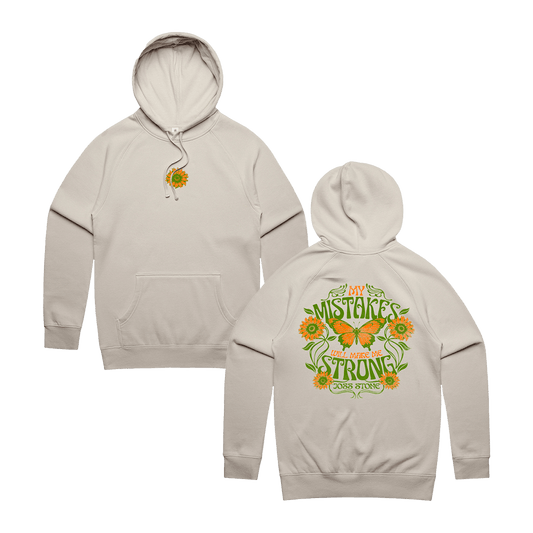 My Mistakes Hoodie - Bone
