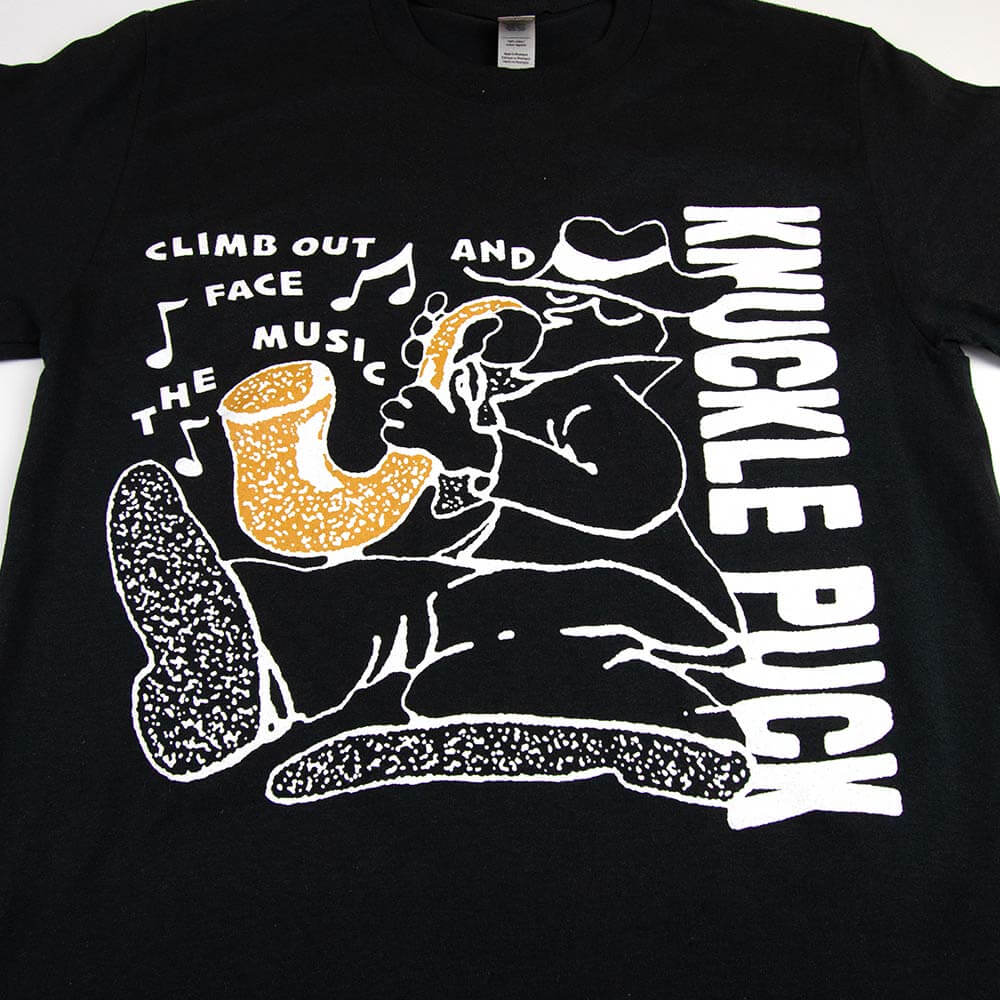 Face The Music Tee - Black