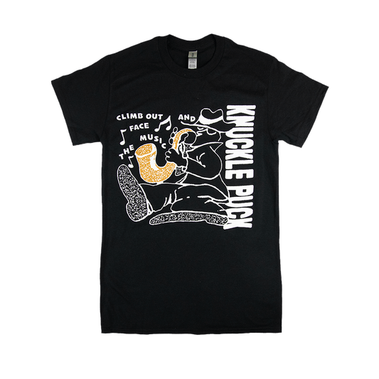 Face The Music Tee - Black
