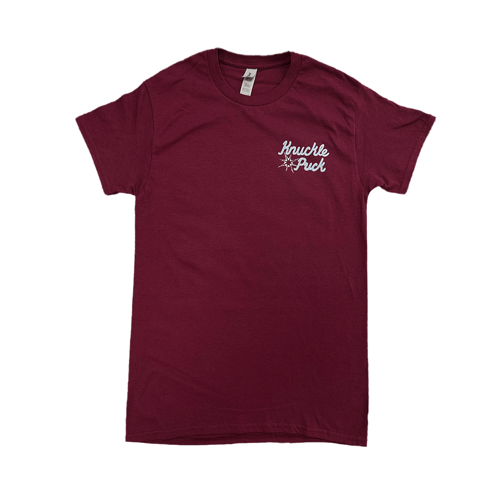 Learn To Let Go Tee - Burgundy