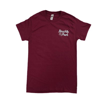 Learn To Let Go Tee - Burgundy