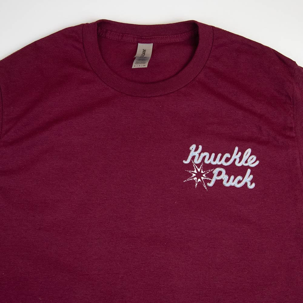 Learn To Let Go Tee - Burgundy