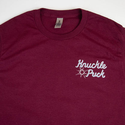 Learn To Let Go Tee - Burgundy