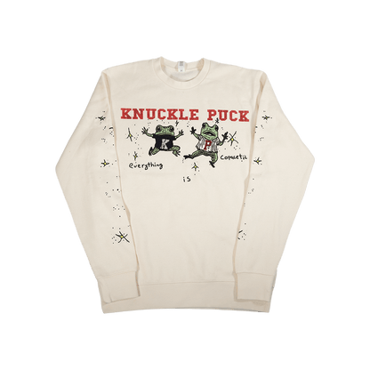 Everything Is Copacetic Crewneck - Cream