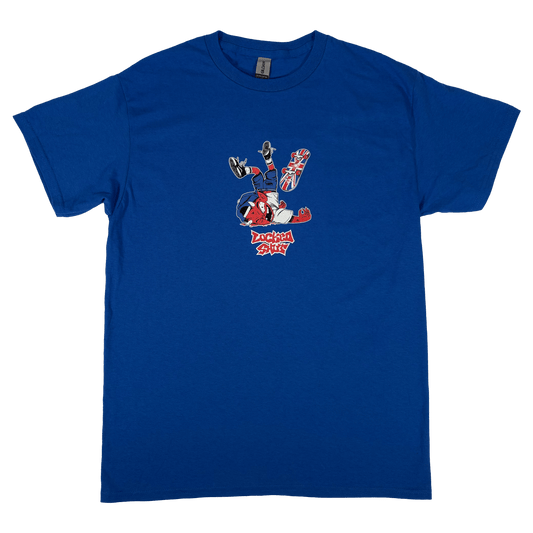 Skating Devil Tee - Blue