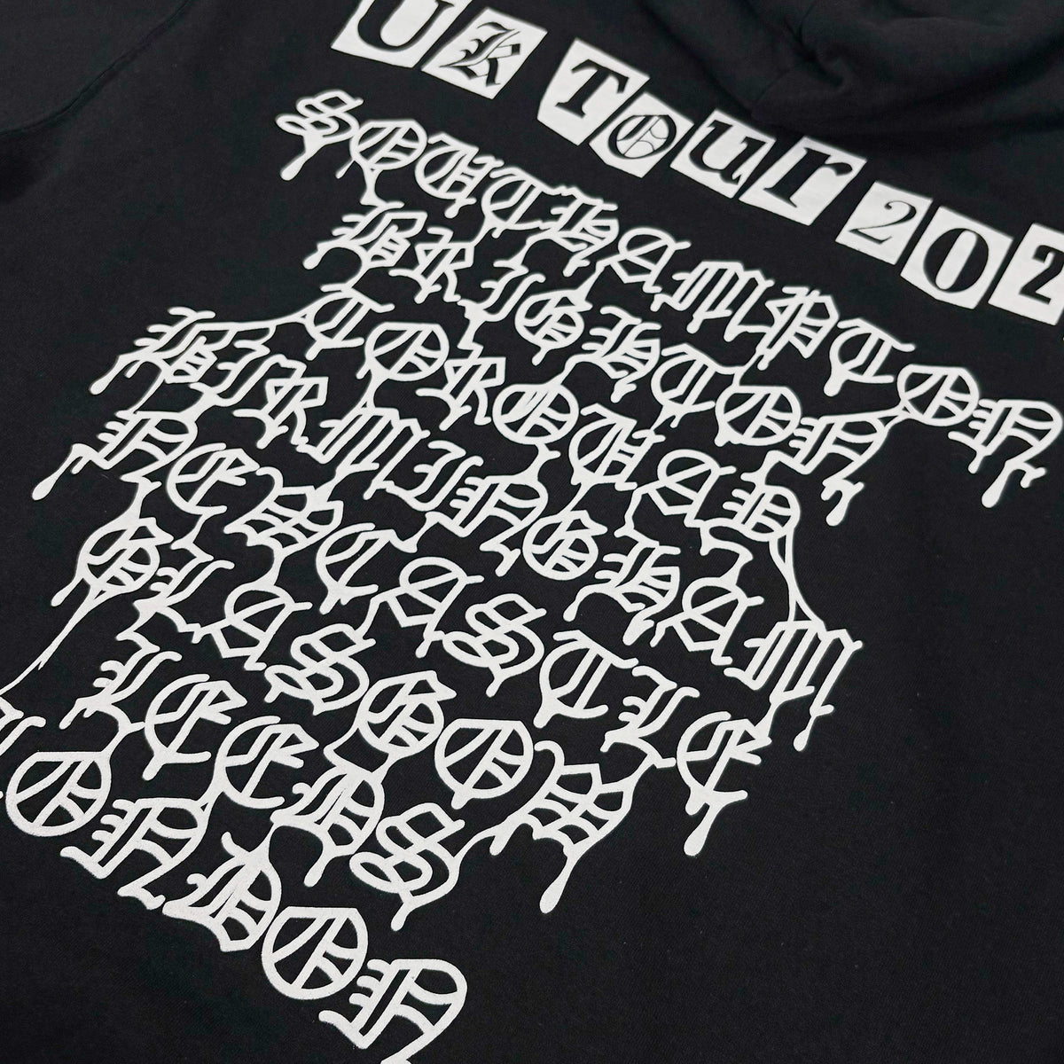 UK Tour 2026 Hoodie - Black
