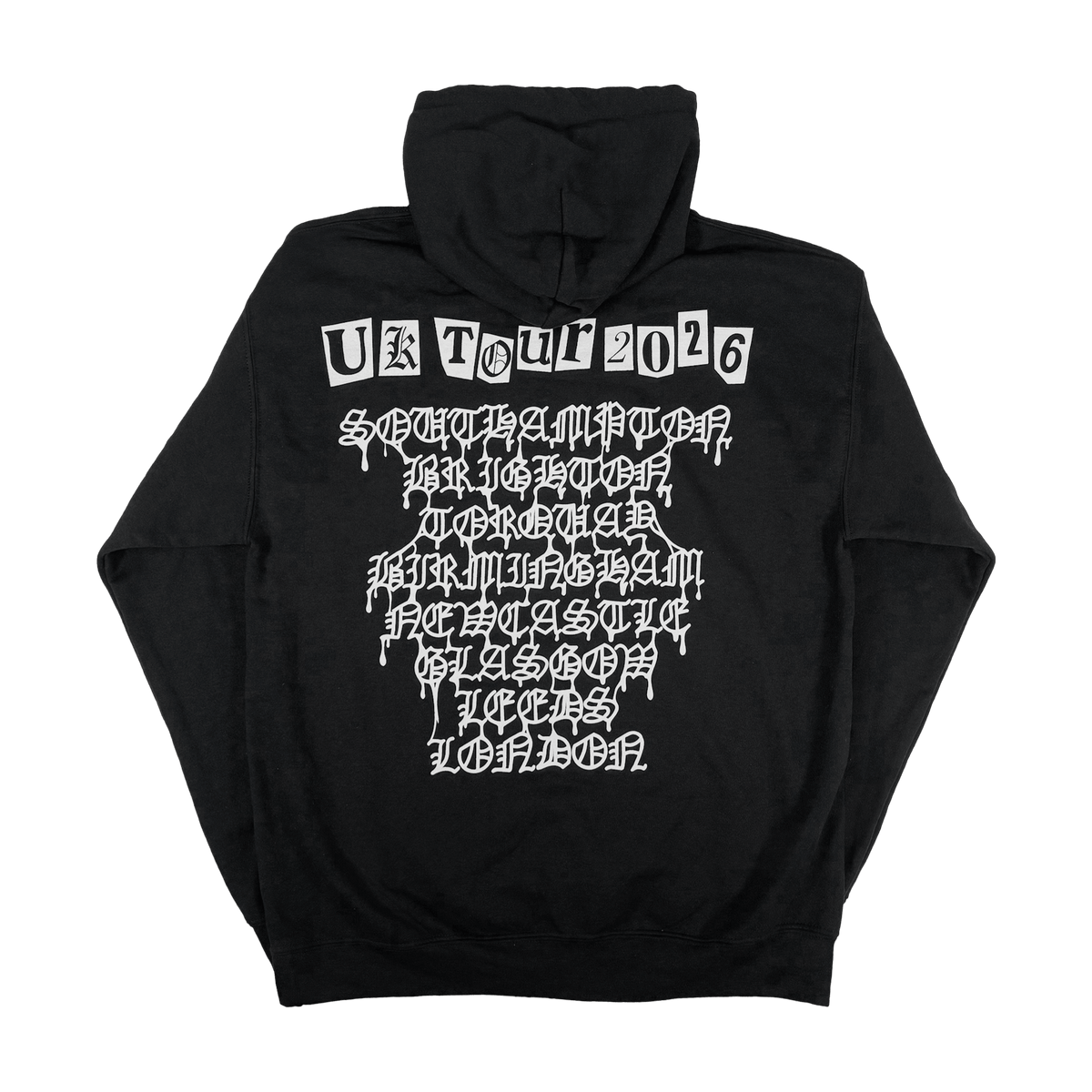 UK Tour 2026 Hoodie - Black