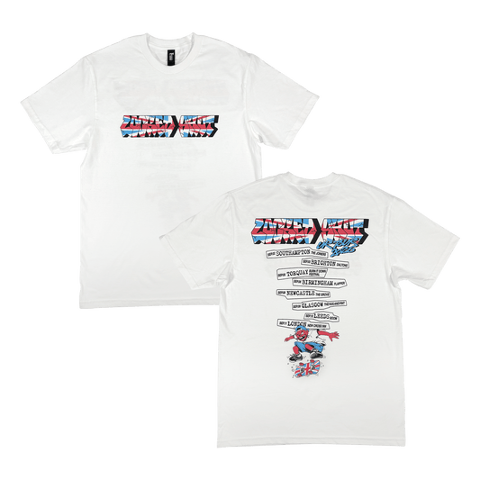 UK Tour 2026 Tee - White