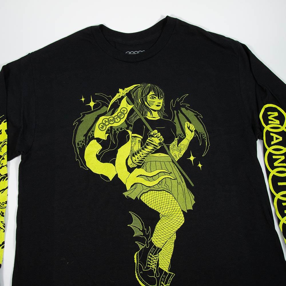 Mantra Girl Longsleeve - Black