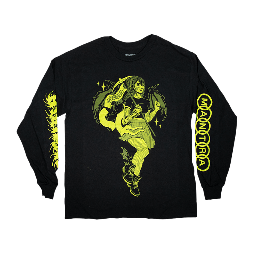 Mantra Girl Longsleeve - Black
