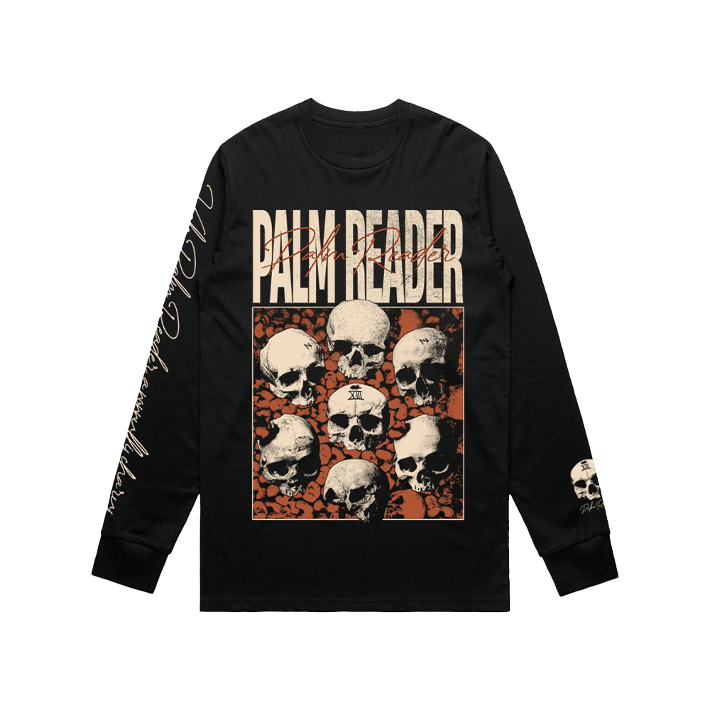 Seven Skulls Longsleeve - Black