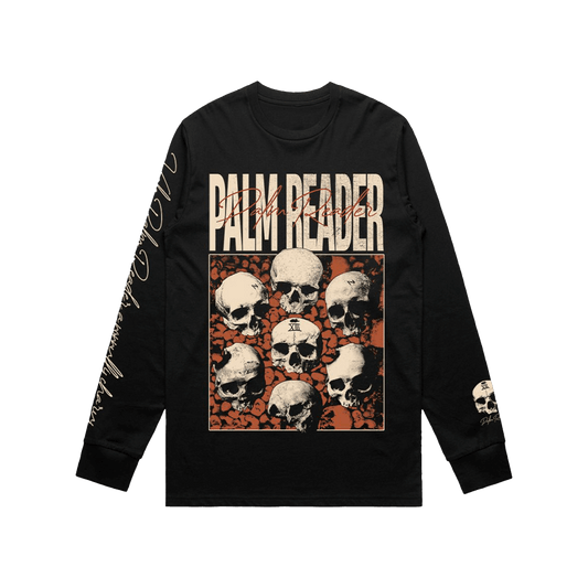 Seven Skulls Longsleeve - Black