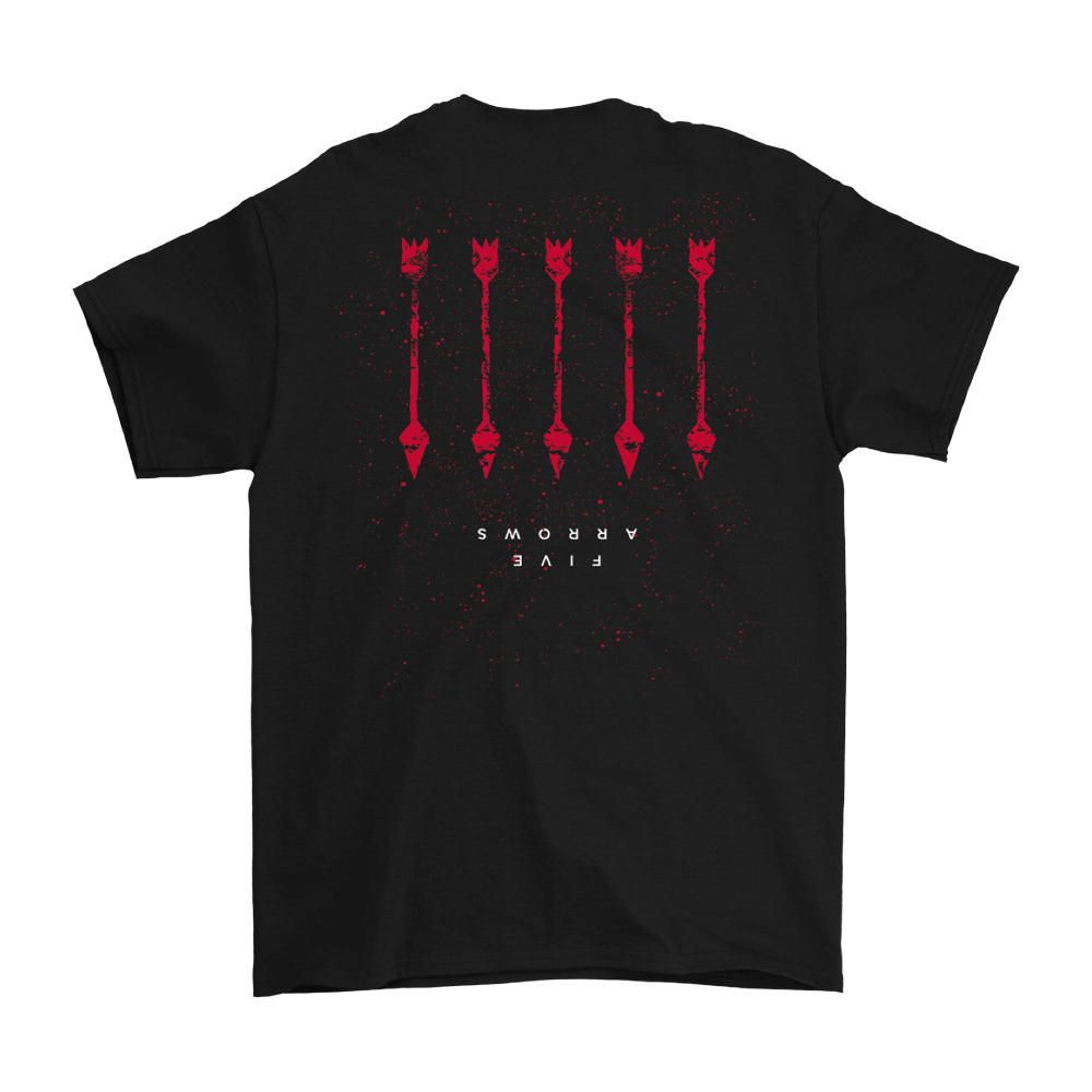 Five Arrows Tee - Black