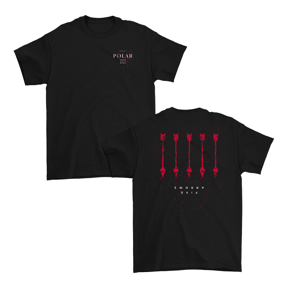 Five Arrows Tee - Black