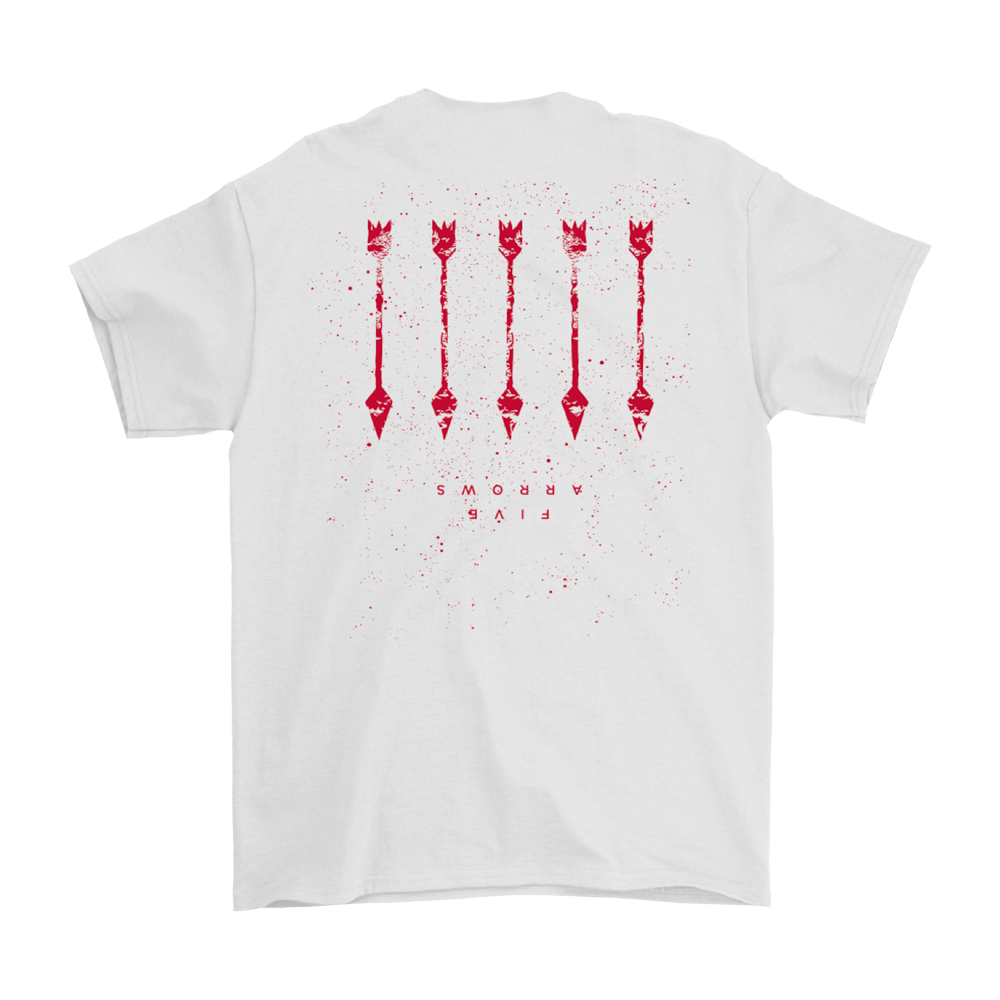 Five Arrows Tee - White
