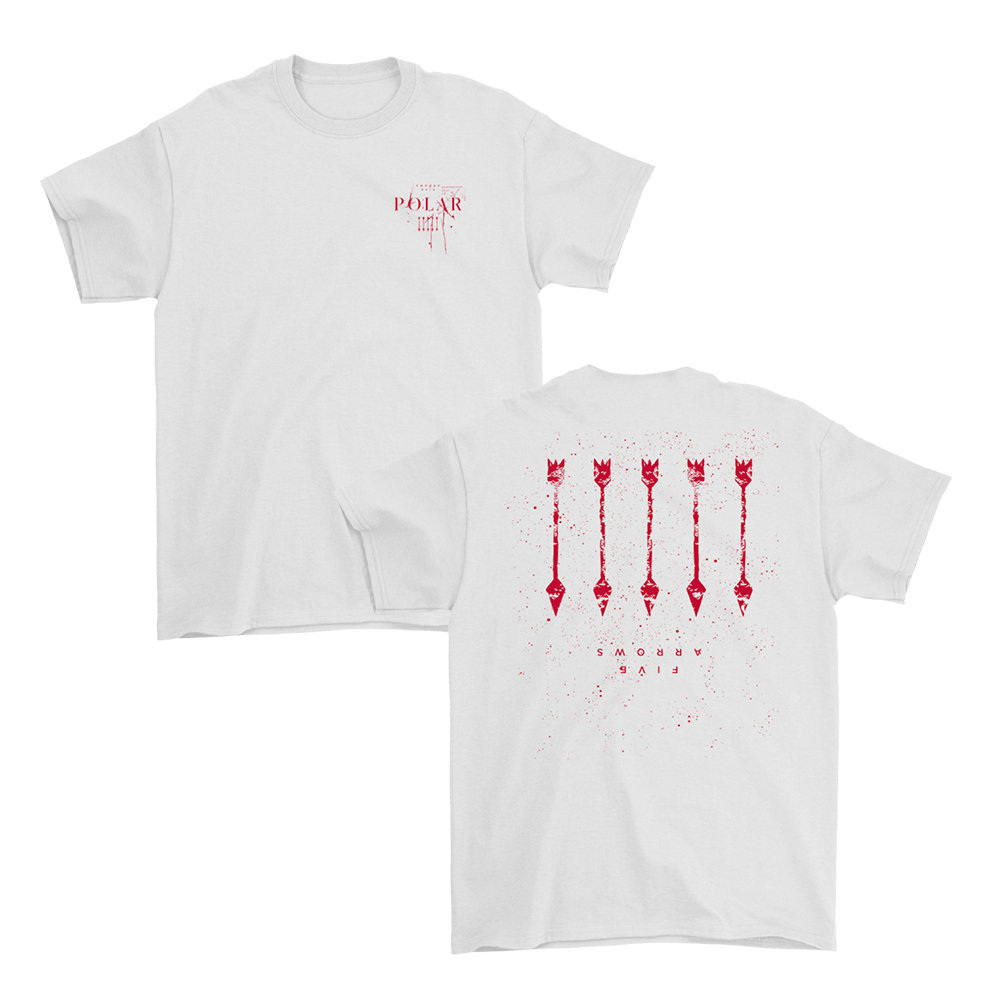 Five Arrows Tee - White