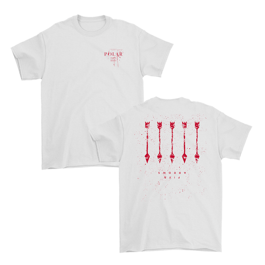 Five Arrows Tee - White