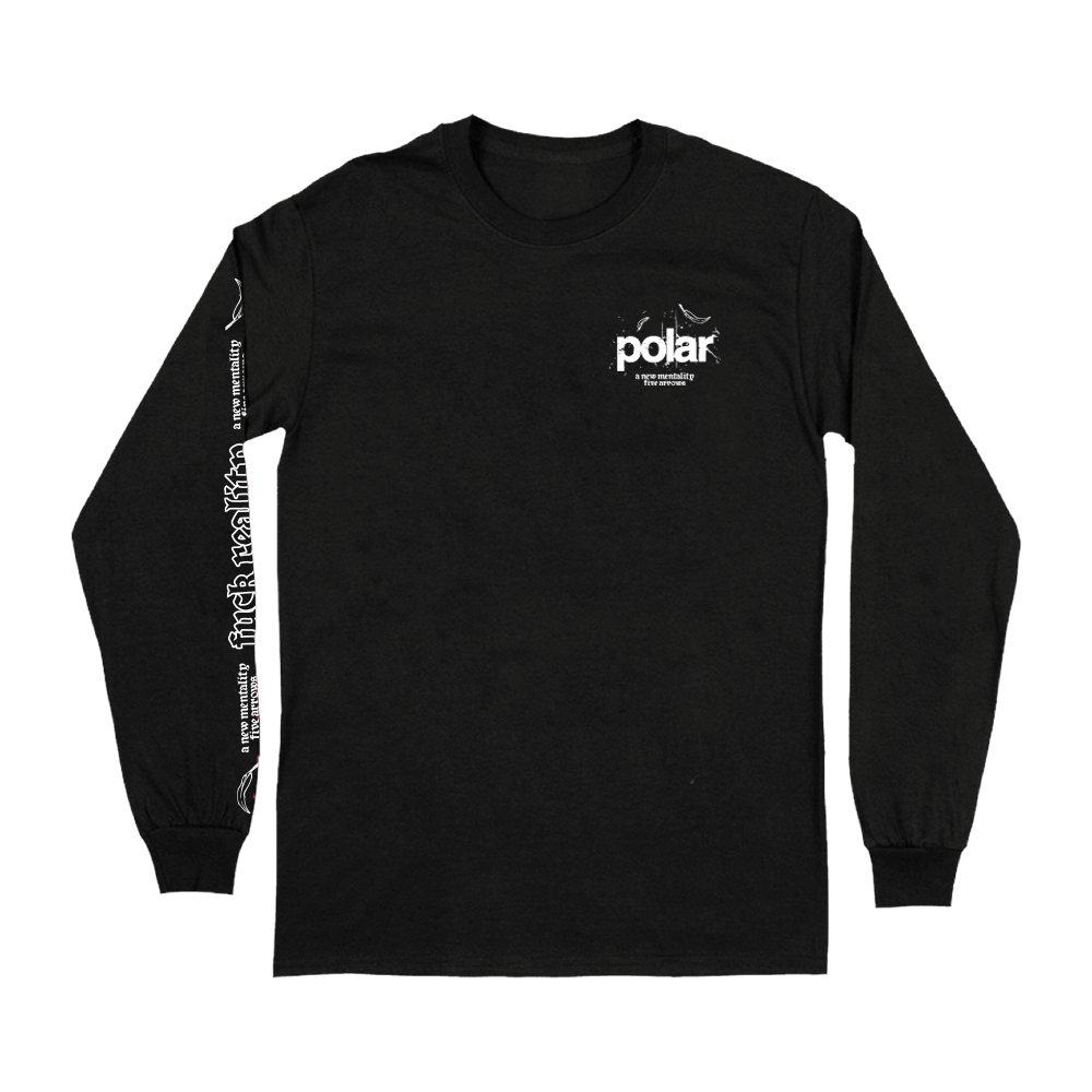 Fuck Reality Longsleeve - White/Black