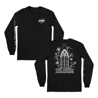 Fuck Reality Longsleeve - White/Black