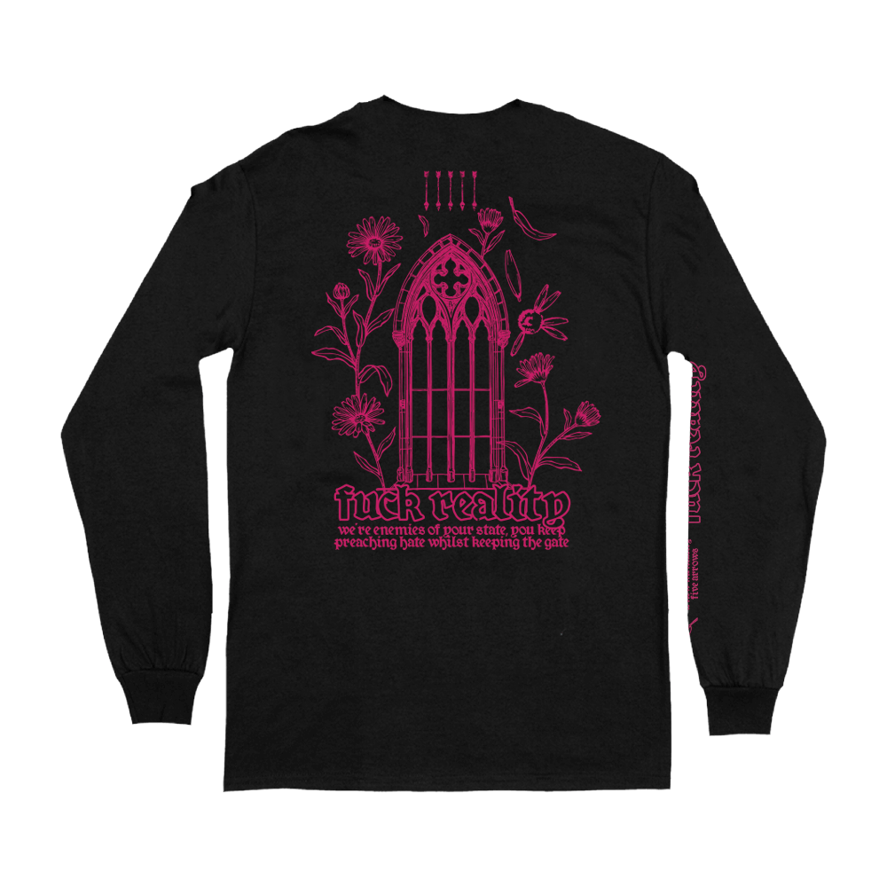 Fuck Reality Longsleeve - Purple/Black