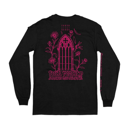 Fuck Reality Longsleeve - Purple/Black