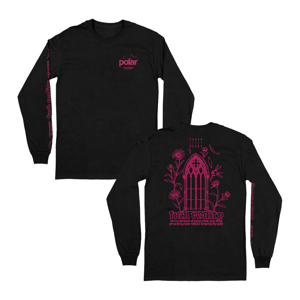 Fuck Reality Longsleeve - Purple/Black