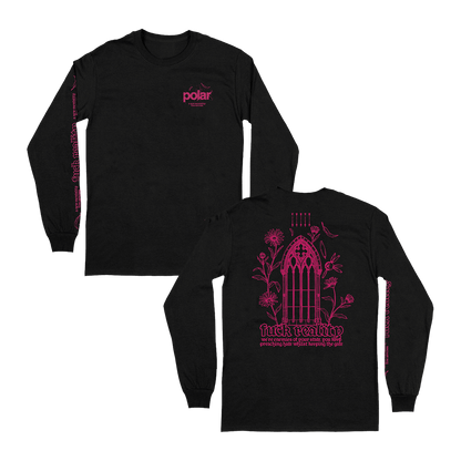 Fuck Reality Longsleeve - Purple/Black