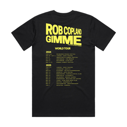 Gimme World Tour Tee - Black