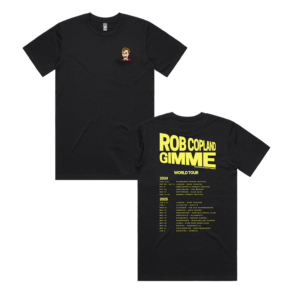 Gimme World Tour Tee - Black